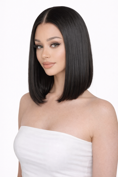 Beauty Peluca - BOB BLACK Pelo Real